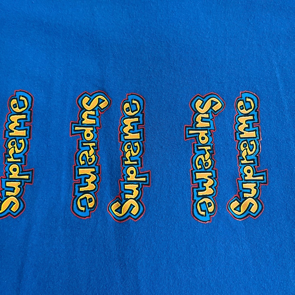 Supreme Classic Blue Tee